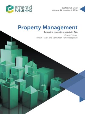 cover image of Property Management, Volume 36, Number 1